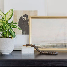 Load image into Gallery viewer, Grey Recycled Glass Beads