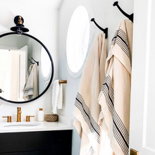 Load image into Gallery viewer, Cotton Striped Bath Towel