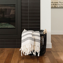 Load image into Gallery viewer, James Oversized Throw (Black)