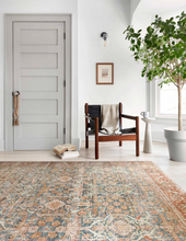 Load image into Gallery viewer, LAYLA Rug | Ocean / Rust