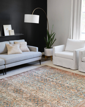 Load image into Gallery viewer, LAYLA Rug | Ocean / Rust