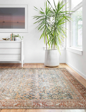 Load image into Gallery viewer, LAYLA Rug | Ocean / Rust