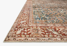 Load image into Gallery viewer, LAYLA Rug | Ocean / Rust