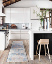 Load image into Gallery viewer, LAYLA Rug | Blue / Tangerine