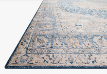 Load image into Gallery viewer, LAYLA Rug | Blue / Tangerine