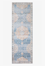 Load image into Gallery viewer, LAYLA Rug | Blue / Tangerine