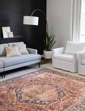 Load image into Gallery viewer, LAYLA Rug | Red / Navy