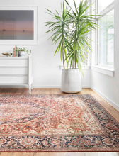 Load image into Gallery viewer, LAYLA Rug | Red / Navy