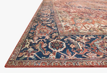 Load image into Gallery viewer, LAYLA Rug | Red / Navy
