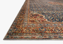 Load image into Gallery viewer, LAYLA Rug | Cobalt Blue / Spice