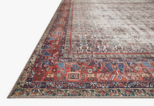 Load image into Gallery viewer, LAYLA Rug | Ivory / Brick