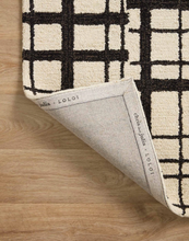 Load image into Gallery viewer, POLLY Rug | CJ Black / Ivory