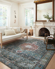 Load image into Gallery viewer, MARGOT Rug | Ocean / Brick