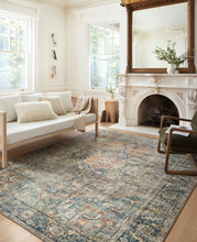 Load image into Gallery viewer, MARGOT Rug | Terracotta / Lagoon