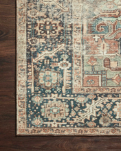 Load image into Gallery viewer, MARGOT Rug | Terracotta / Lagoon
