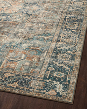 Load image into Gallery viewer, MARGOT Rug | Terracotta / Lagoon