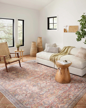 Load image into Gallery viewer, ADRIAN Rug | Rust / Denim