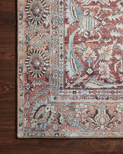 Load image into Gallery viewer, WYNTER Rug | Tomato / Teal