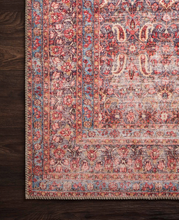 Load image into Gallery viewer, LOREN Rug | Eggplant / Crimson
