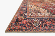 Load image into Gallery viewer, LOREN Rug | Red / Navy