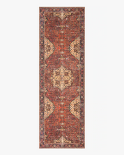 Load image into Gallery viewer, LOREN Rug | Red / Navy