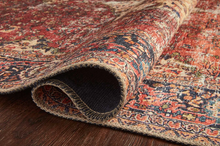 Load image into Gallery viewer, LOREN Rug | Red / Navy