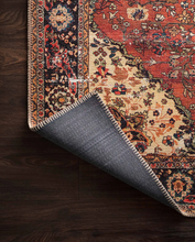 Load image into Gallery viewer, LOREN Rug | Red / Navy