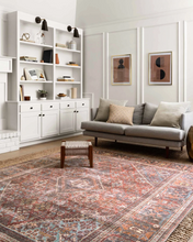 Load image into Gallery viewer, LOREN Rug | Brick / Midnight