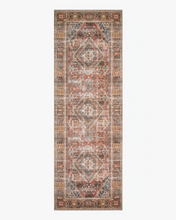 Load image into Gallery viewer, LOREN Rug | Brick / Midnight