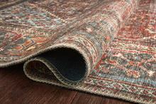 Load image into Gallery viewer, LOREN Rug | Brick / Midnight