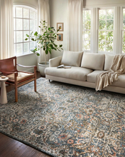 Load image into Gallery viewer, SABAN Rug | Blue / Sand