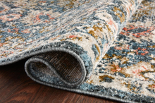 Load image into Gallery viewer, SABAN Rug | Blue / Sand