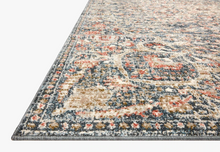 Load image into Gallery viewer, SABAN Rug | Blue / Spice