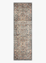 Load image into Gallery viewer, SABAN Rug | Blue / Spice