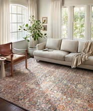 Load image into Gallery viewer, SABAN Rug | Navy / Rust