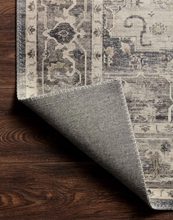 Load image into Gallery viewer, HATHAWAY Rug | Steel / Ivory