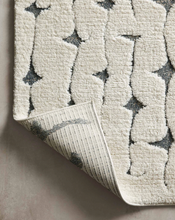 Load image into Gallery viewer, HAGEN Rug | White / Navy