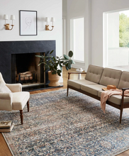Load image into Gallery viewer, JULES Rug | CJ Denim / Spice