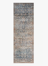 Load image into Gallery viewer, JULES Rug | CJ Denim / Spice