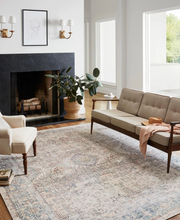 Load image into Gallery viewer, JULES Rug | CJ Natural / Ocean