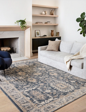 Load image into Gallery viewer, TEAGAN Rug | Denim / Pebble