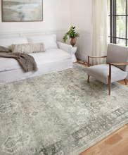 Load image into Gallery viewer, ROSETTE Rug | Steel / Graphite
