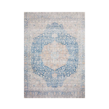 Load image into Gallery viewer, LAYLA Rug | Blue / Tangerine
