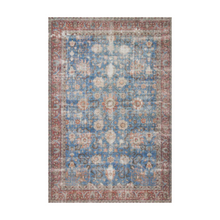 Load image into Gallery viewer, LOREN Rug | Brick / Blue