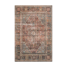 Load image into Gallery viewer, LOREN Rug | Brick / Midnight