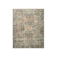 Load image into Gallery viewer, MARGOT Rug | Terracotta / Lagoon