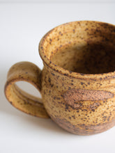 Load image into Gallery viewer, Vintage Speckled Tumeric Cup

