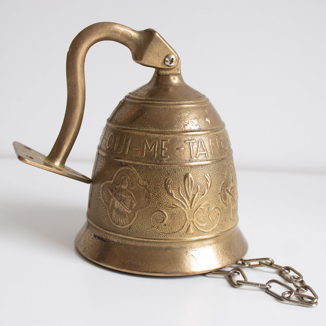 Vintage Brass Wall Bell