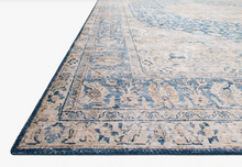 Load image into Gallery viewer, LAYLA Rug | Blue / Tangerine
