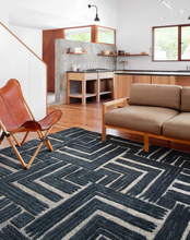Load image into Gallery viewer, HAGEN Rug | Blue / White
